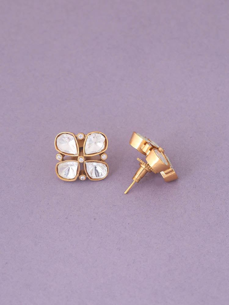 Golden Bailey Zirconia Studs