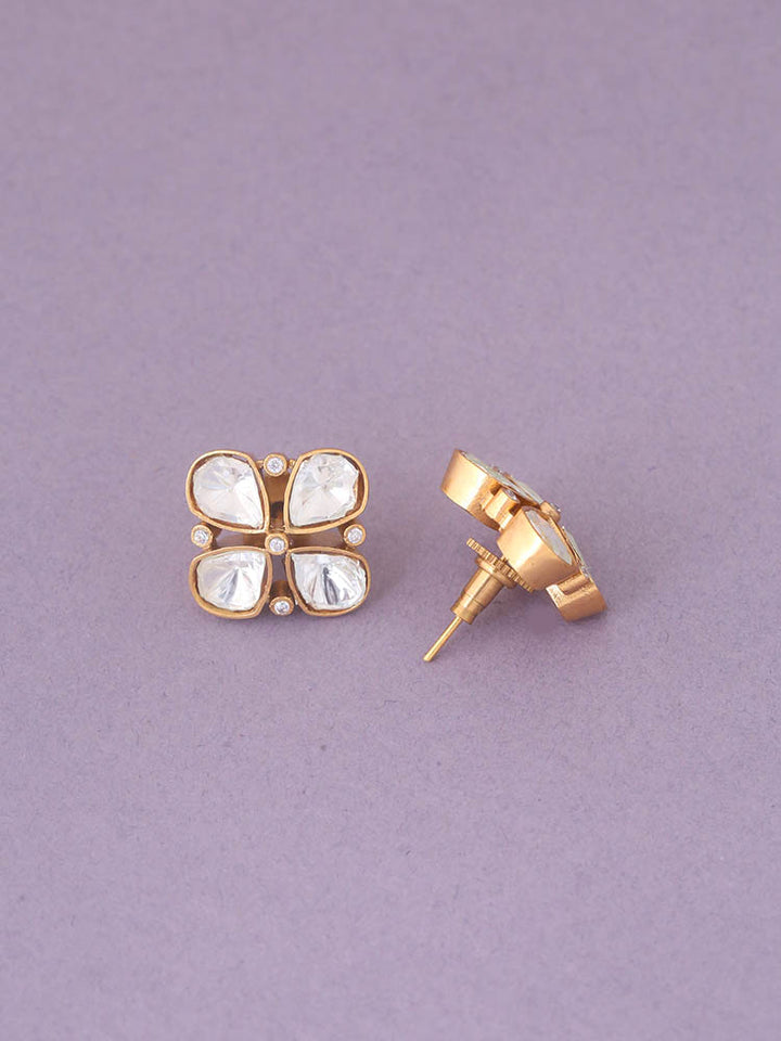 Golden Bailey Zirconia Studs