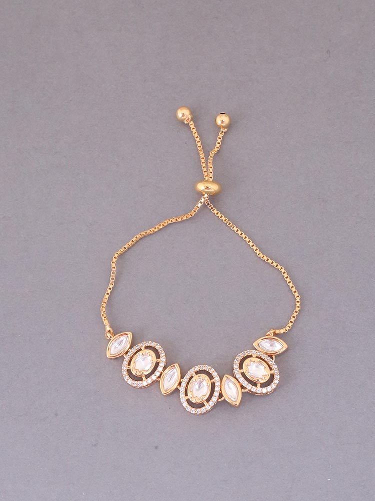 Golden Baisakhi Adjustable Bracelet