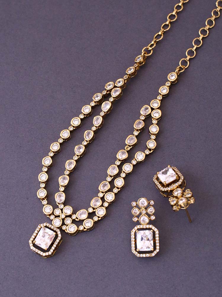 Golden Beate Victorian Jewellery Set - New Arrival