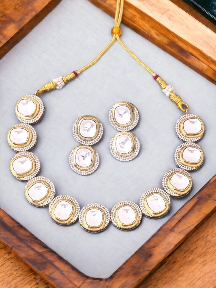 Golden Belina Zirconia Jewellery Set