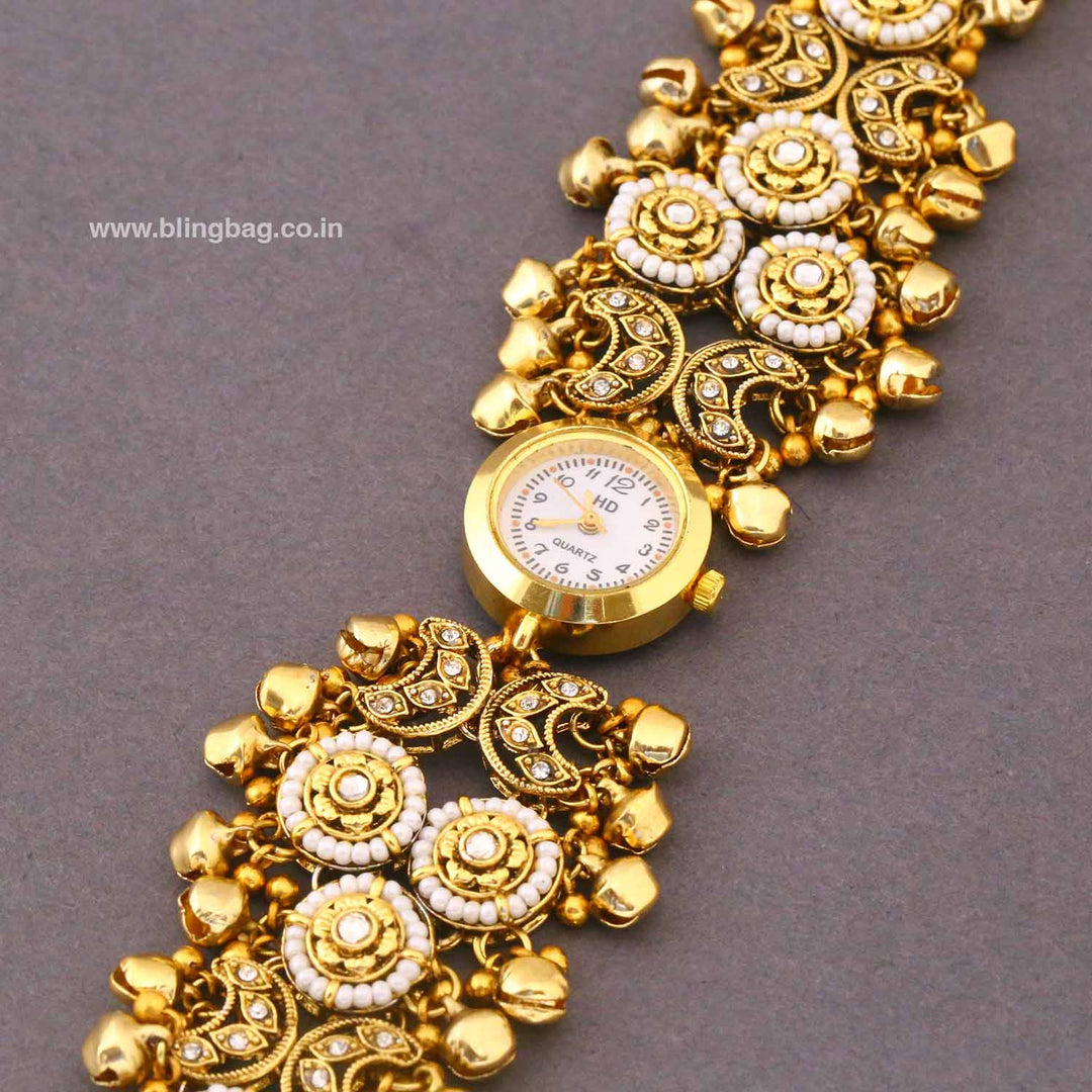 Blingbag Golden Bhaktishi Heritage Watch