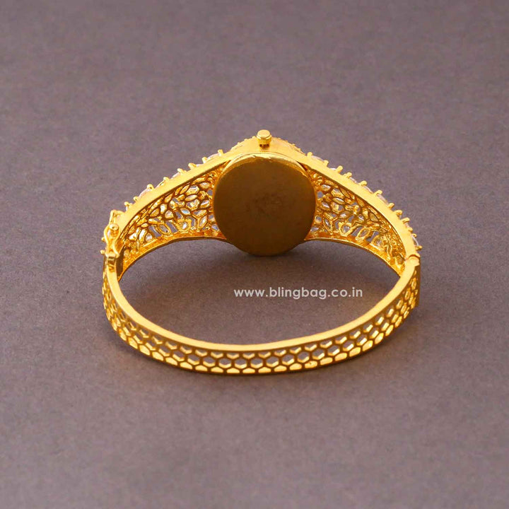 Golden Biancamarie Zirconia Watch