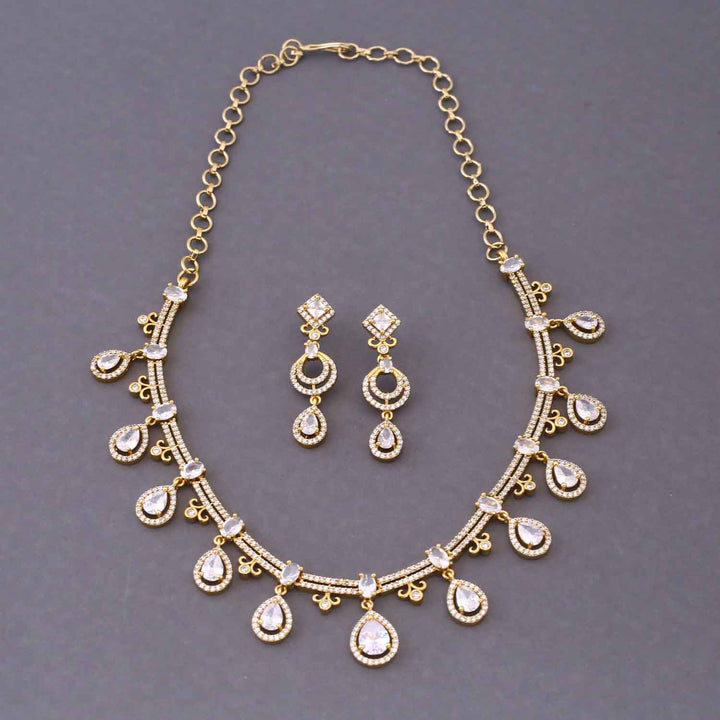 Golden Blessi Victorian Jewellery Set - New Arrival