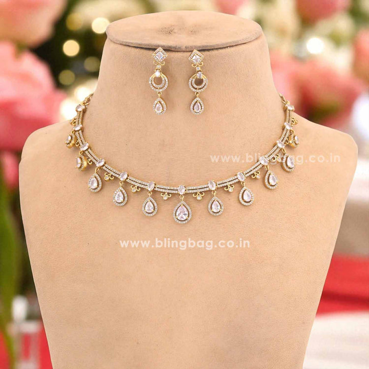 Golden Blessi Victorian Jewellery Set - New Arrival