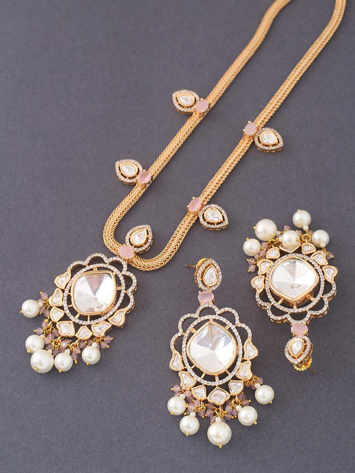 Golden Blush Catherine Zirconia Jewellery Set - EOSS