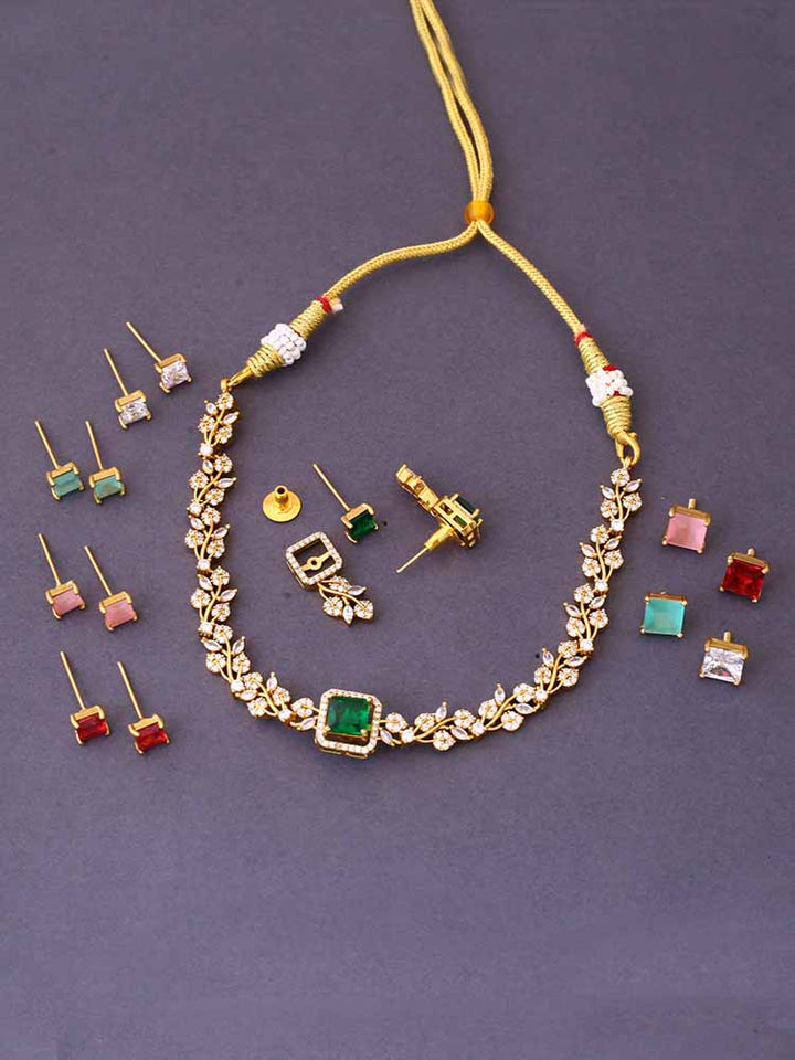 Golden Brunhilda Victorian Jewellery Set - New Arrival