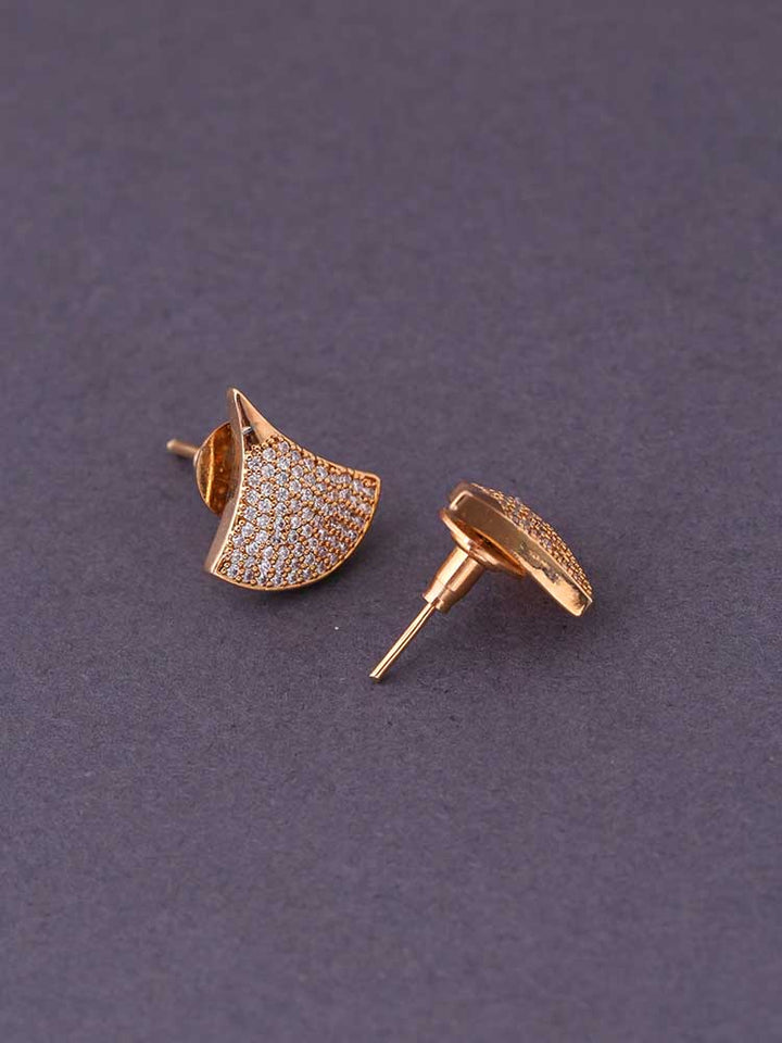 Golden Cardine Studs