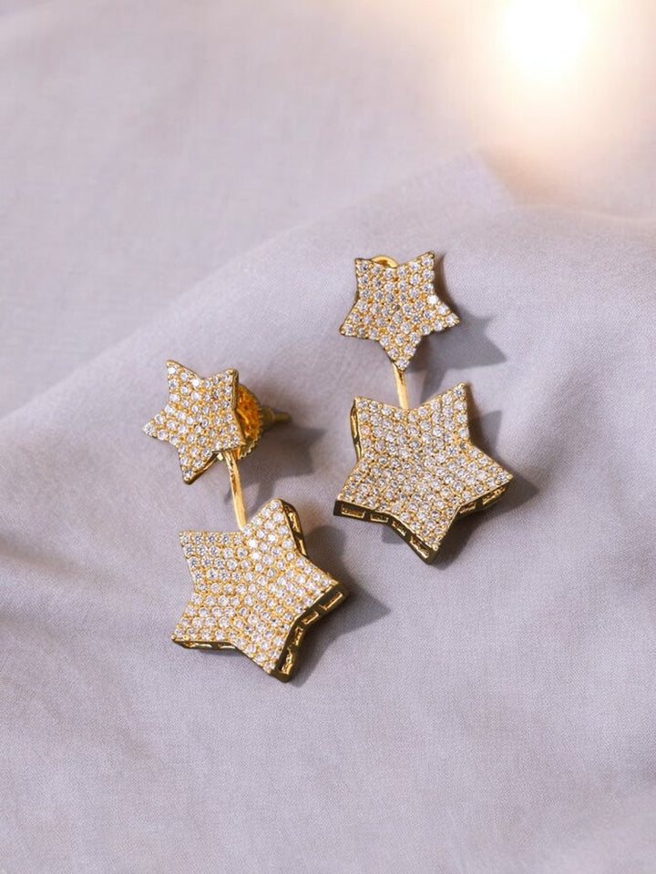 Golden Carmela Zirconia Danglers