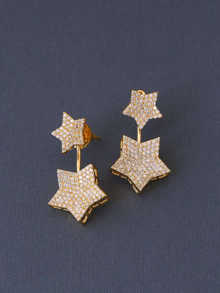 Golden Carmela Zirconia Danglers