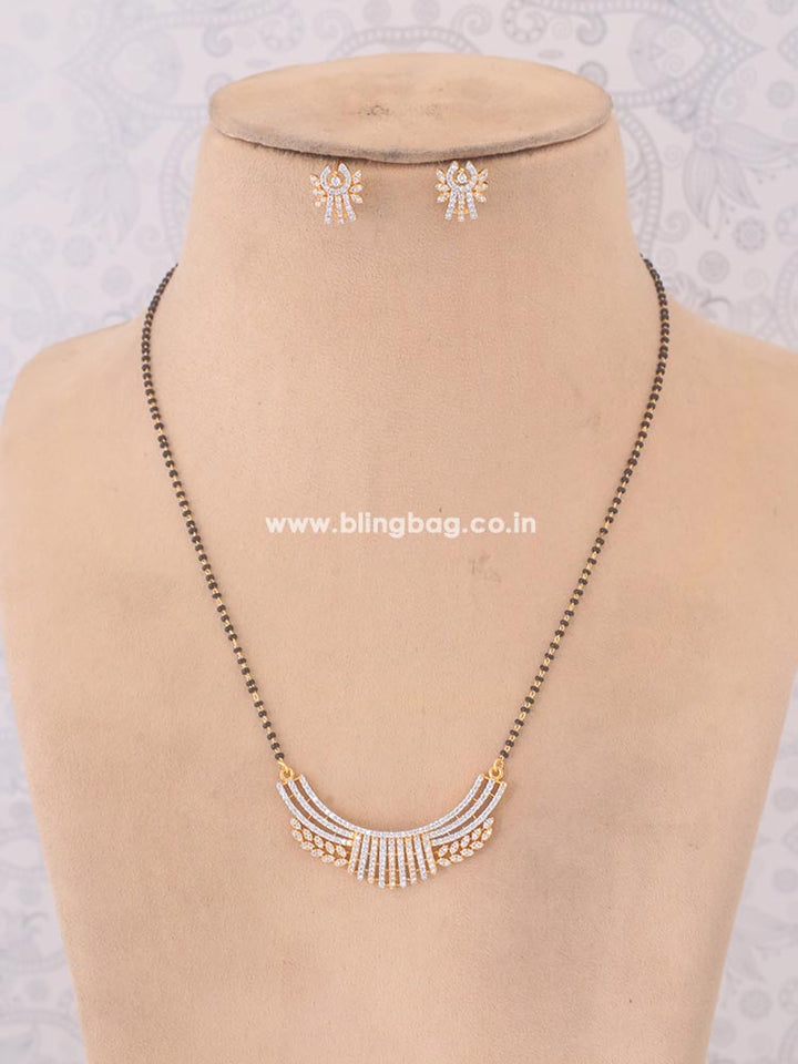 Golden Carmen Mangalsutra Set