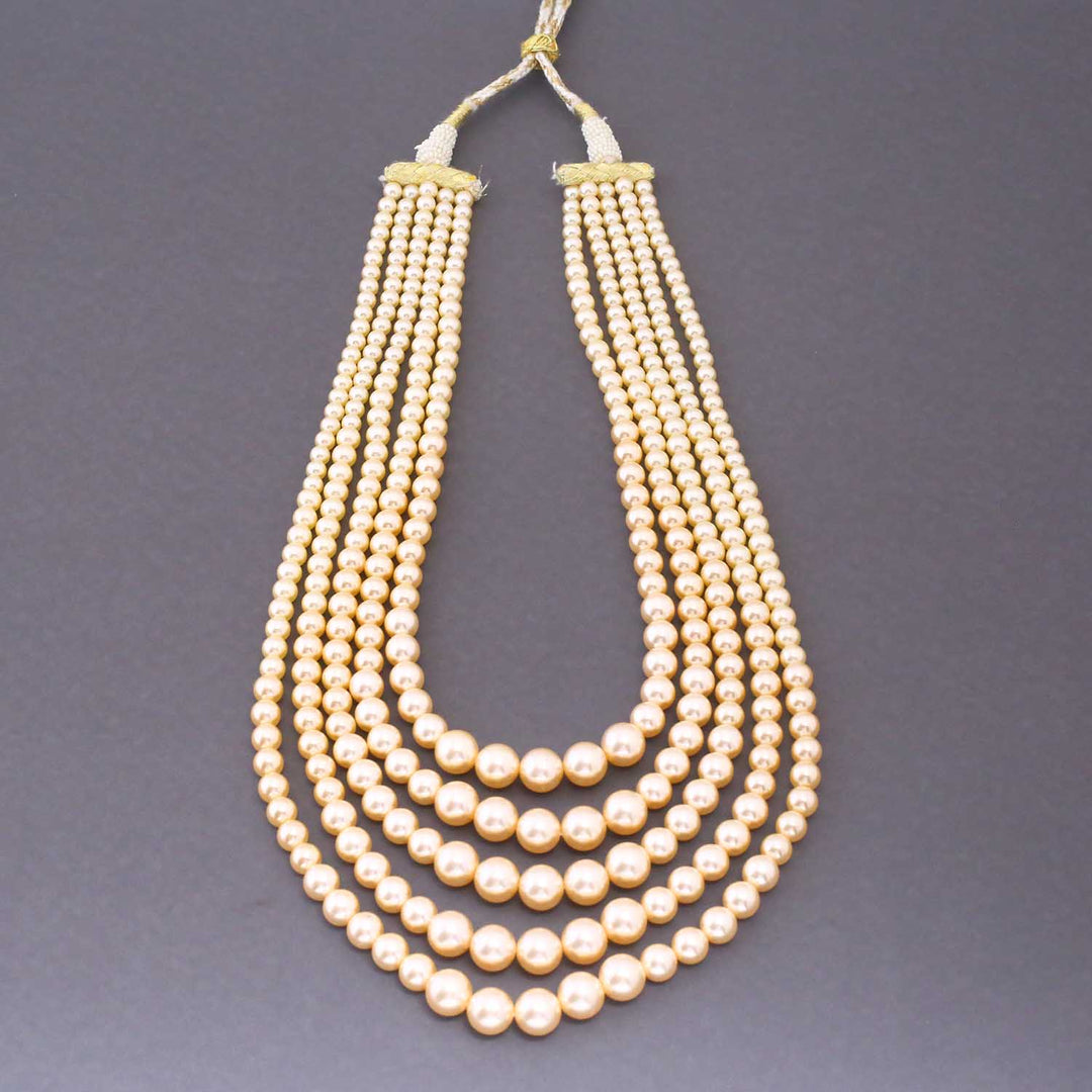 Golden Celestra Antique Jewellery Set - New Arrival