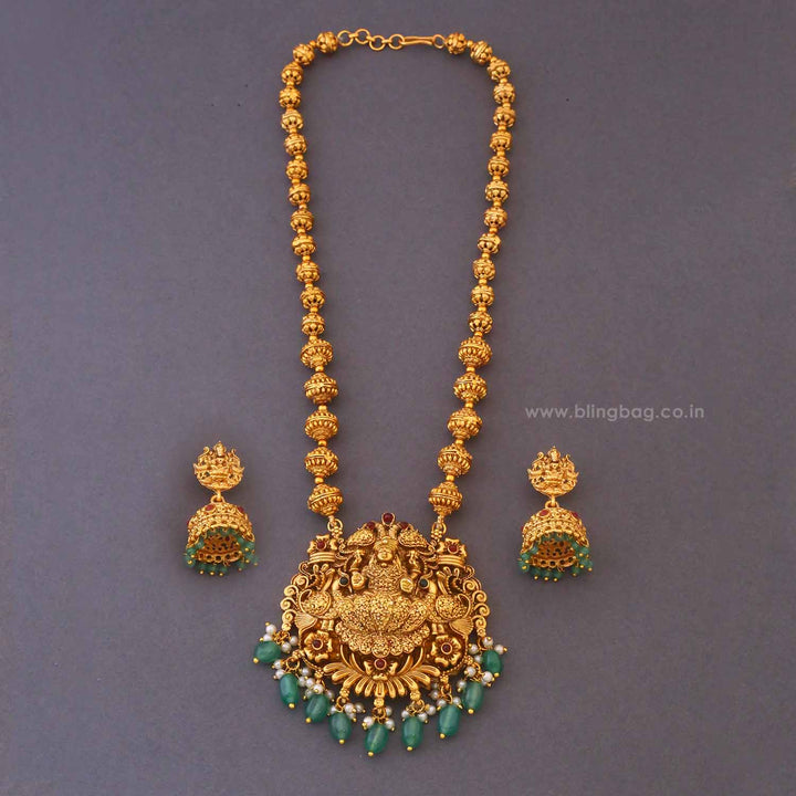 Golden Chandikashree Temple Jewellery Set - New Arrival