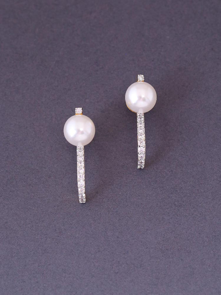 Golden Charley Zirconia Studs