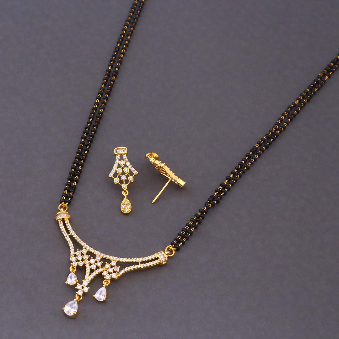 Golden Charlotte Mangalsutra Set