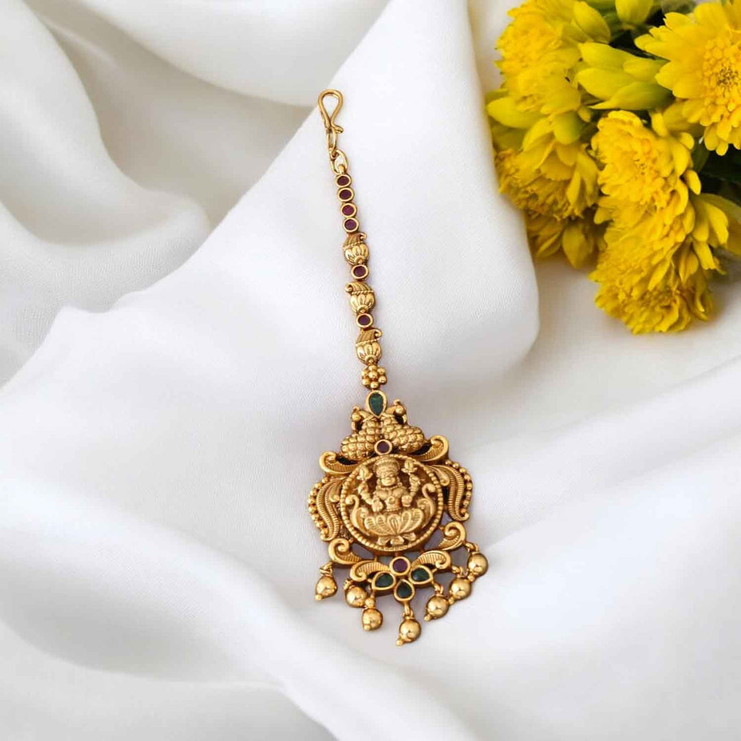 Maang Tikka Instagram Golden Karumti Temple Maang Tikka