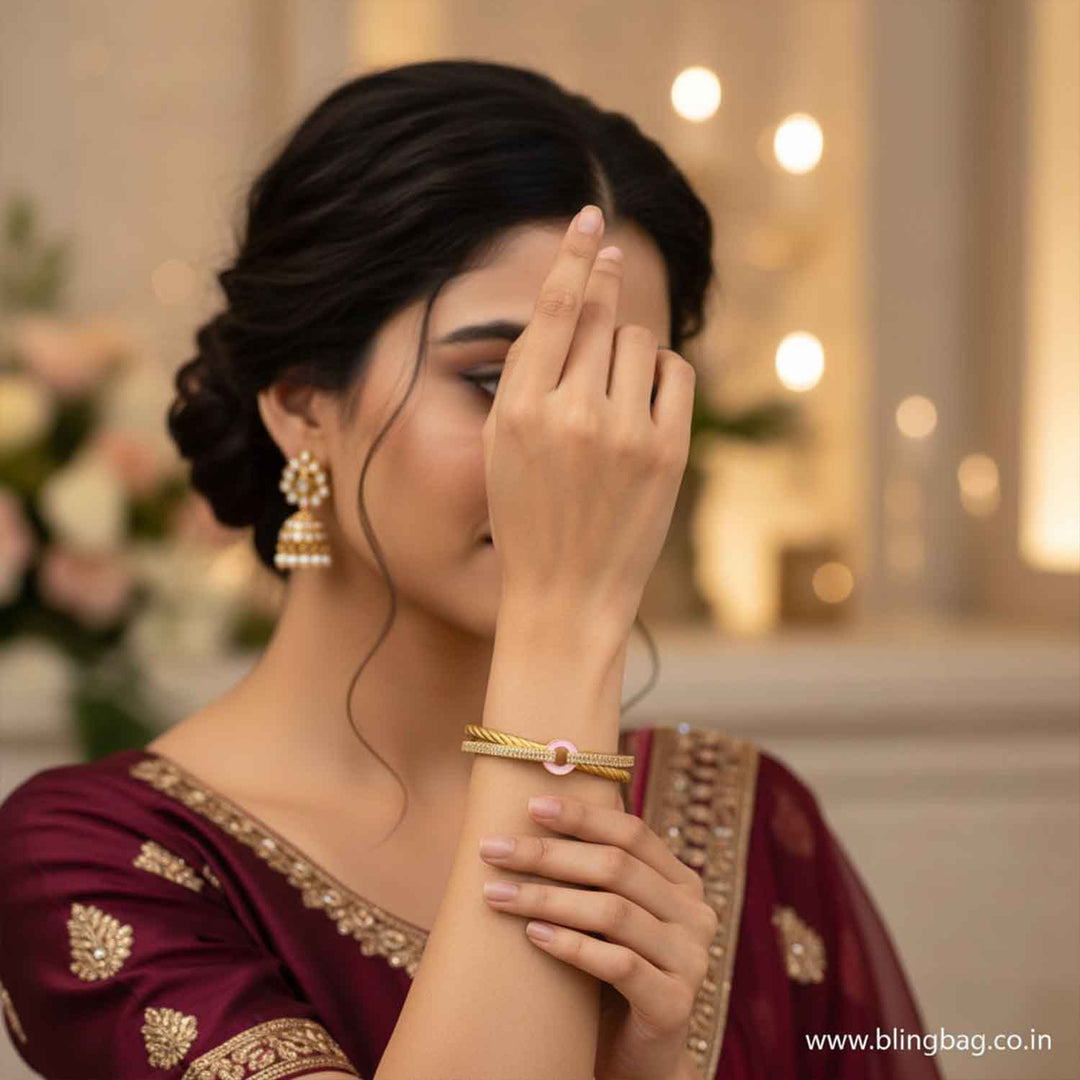 Golden Chloea Victorian Bracelet