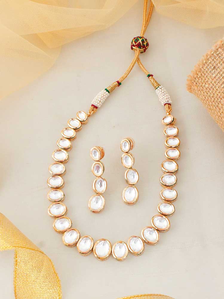 Golden Clancie Jewellery Set