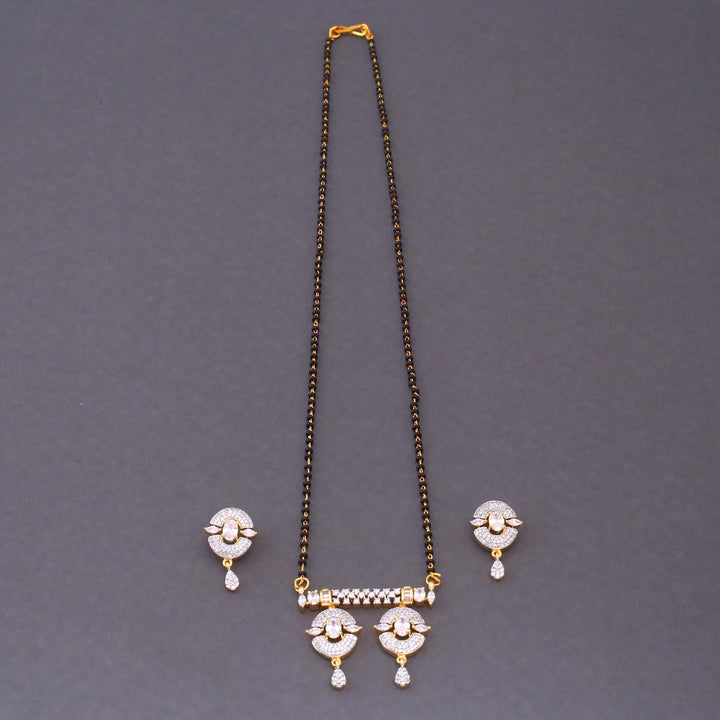 Golden Clara Mangalsutra Set