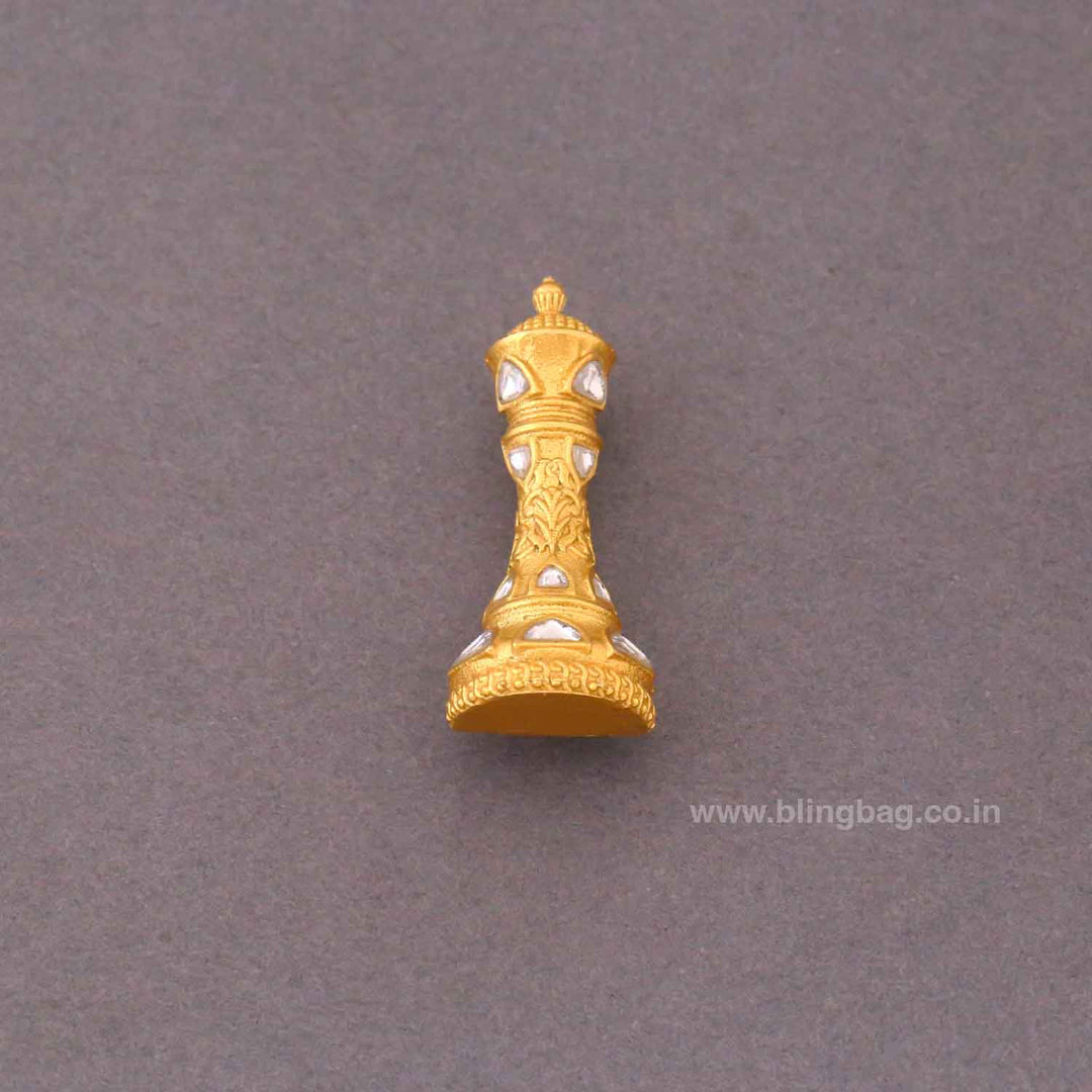 Golden Crown Tower Heritage Brooch