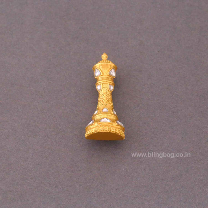 Golden Crown Tower Heritage Brooch