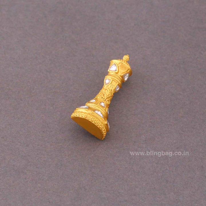 Golden Crown Tower Heritage Brooch