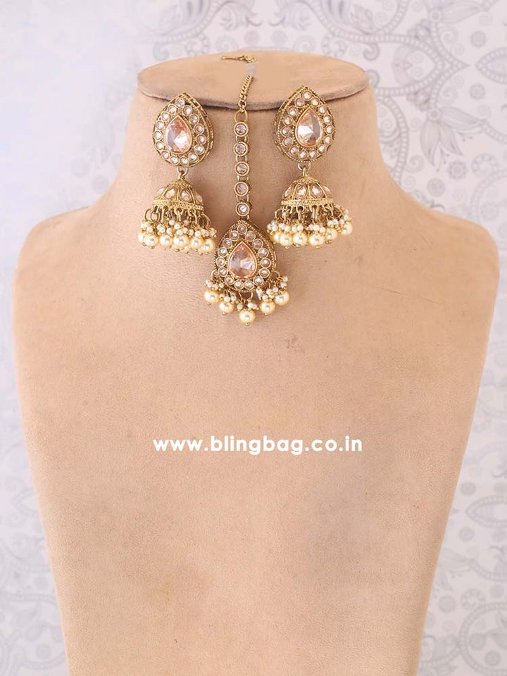 Golden Devika Jewellery Set