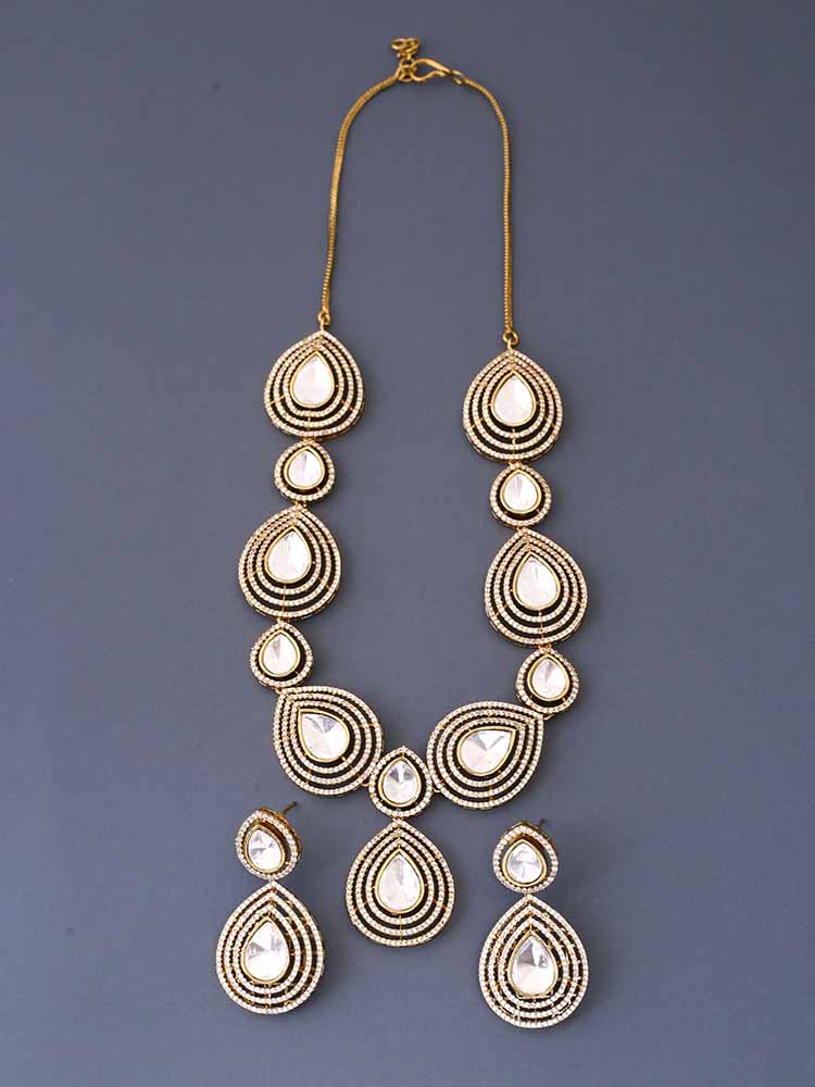 Golden Dopie Victorian Jewellery Set - New Arrival