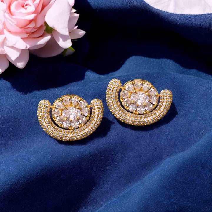 Golden Dyne Zirconia Studs