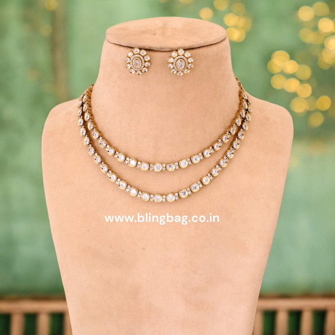 Golden Edina Victorian Jewellery Set - New Arrival