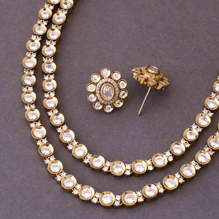 Golden Edina Victorian Jewellery Set - New Arrival