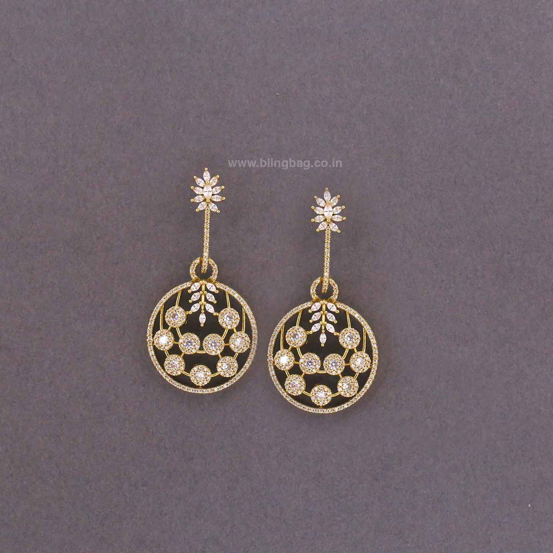 Golden Eiee Victorian Danglers