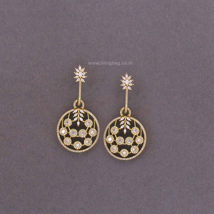 Golden Eiee Victorian Danglers