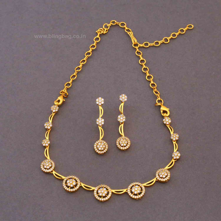 Golden Ekaterina Victorian Jewellery Set - New Arrival