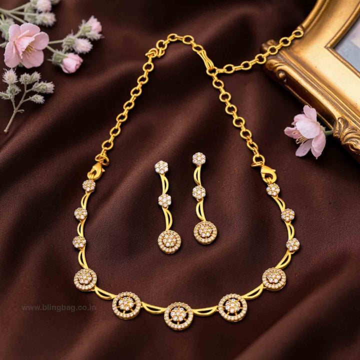 Golden Ekaterina Victorian Jewellery Set - New Arrival