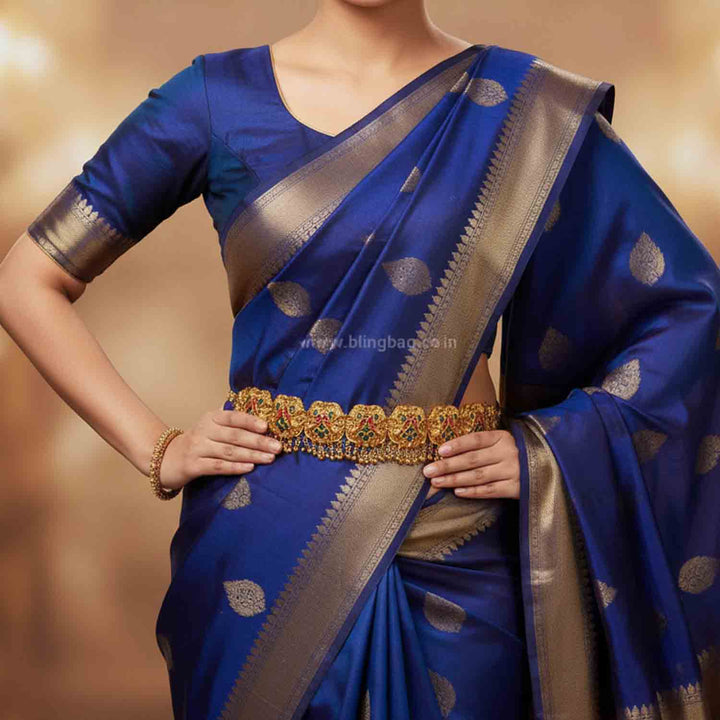 Golden Elakshi Antique Waist Belt