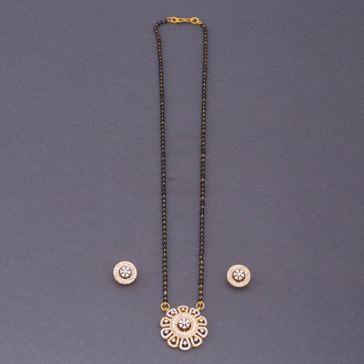 Golden Eleanor Mangalsutra Set