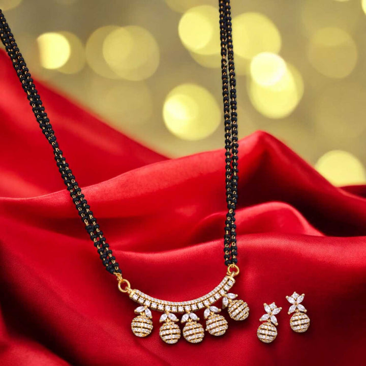 Golden Eleny Mangalsutra Set