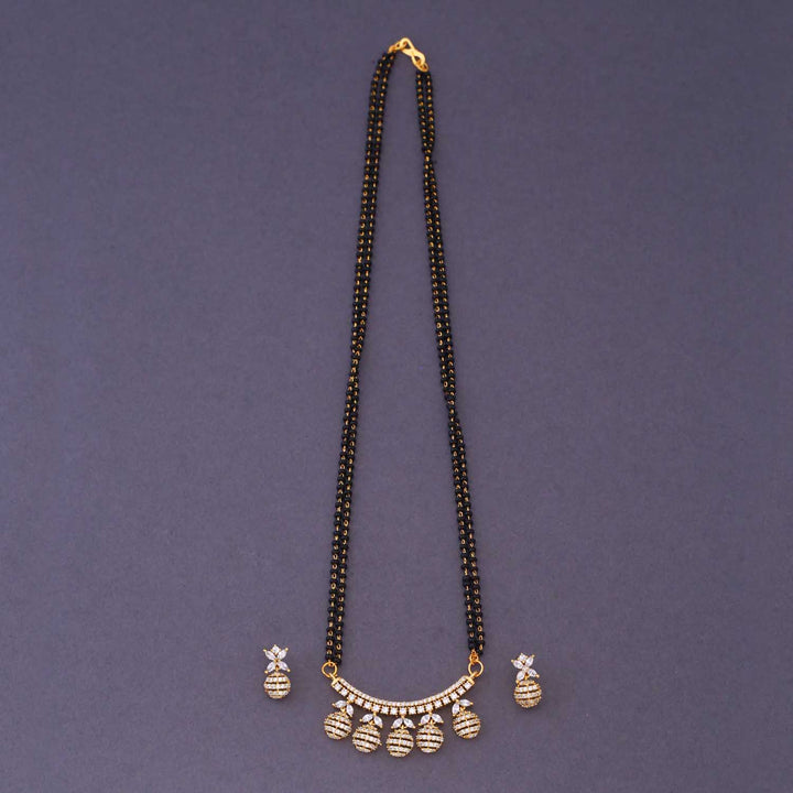 Golden Eleny Mangalsutra Set