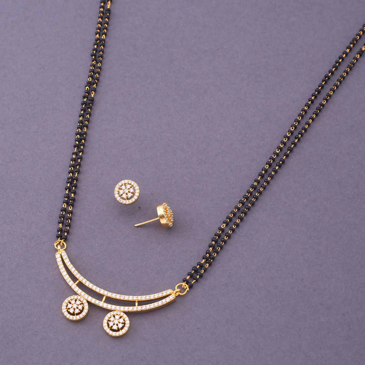 Golden Eley Mangalsutra Set