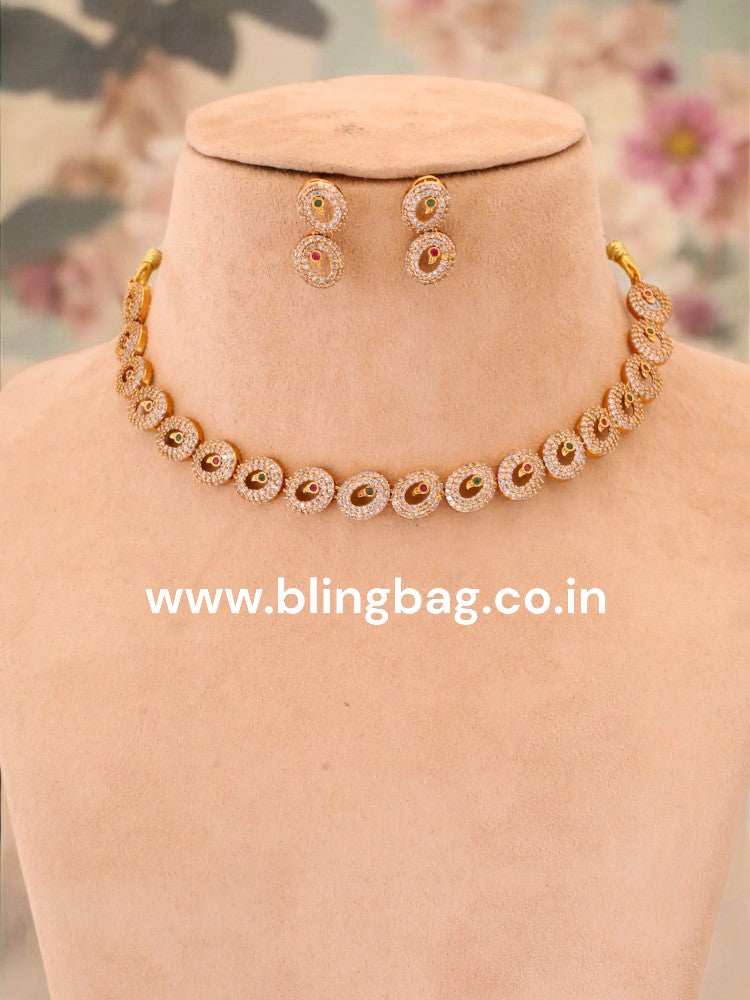 Golden Elfi Victorian Jewellery Set - New Arrival