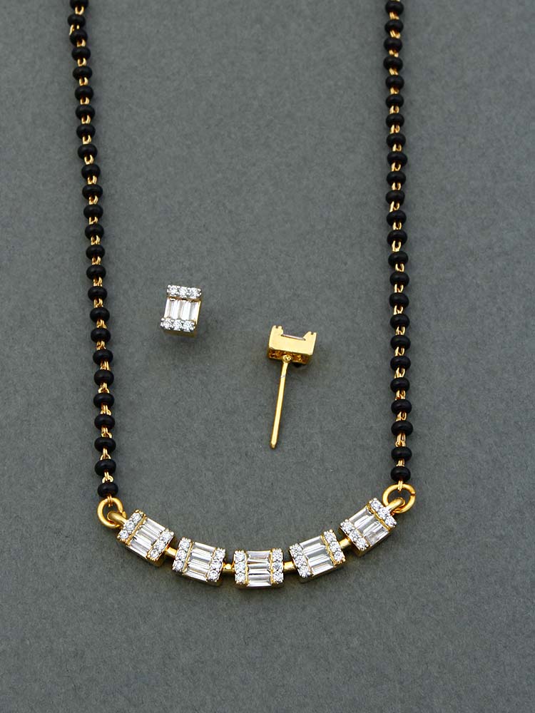 Golden Eliana Mangalsutra Set