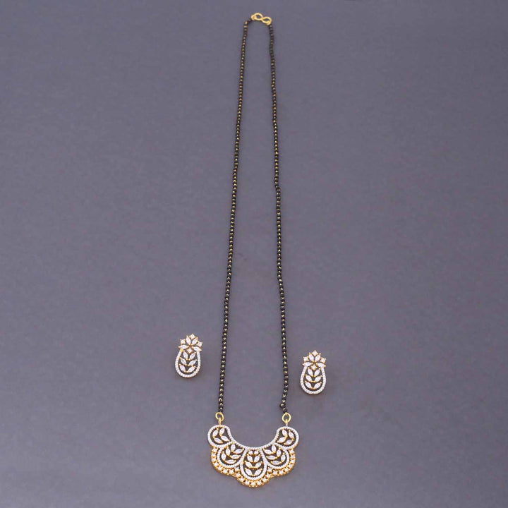 Golden Elizabeth Mangalsutra Set