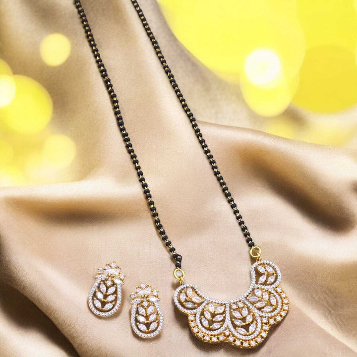 Golden Elizabeth Mangalsutra Set