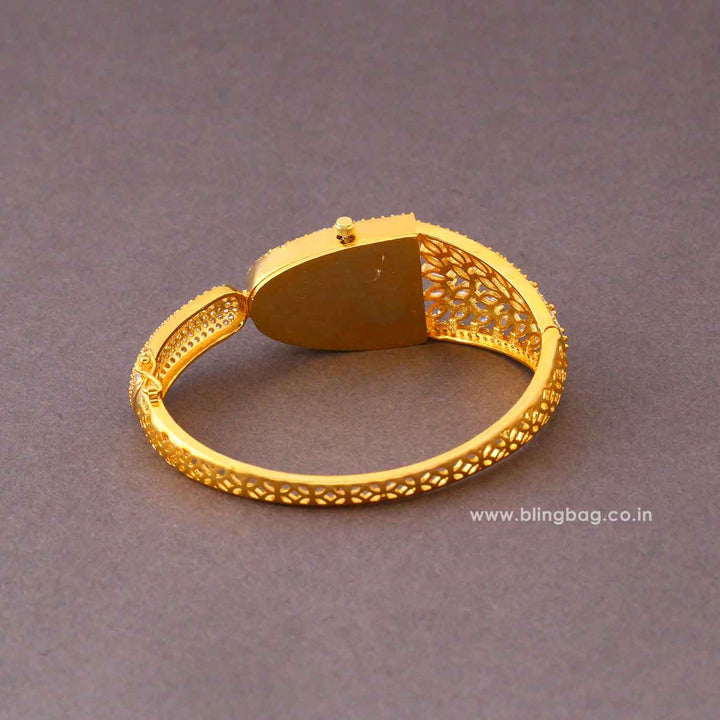 Golden Ellabella Zirconia Watch