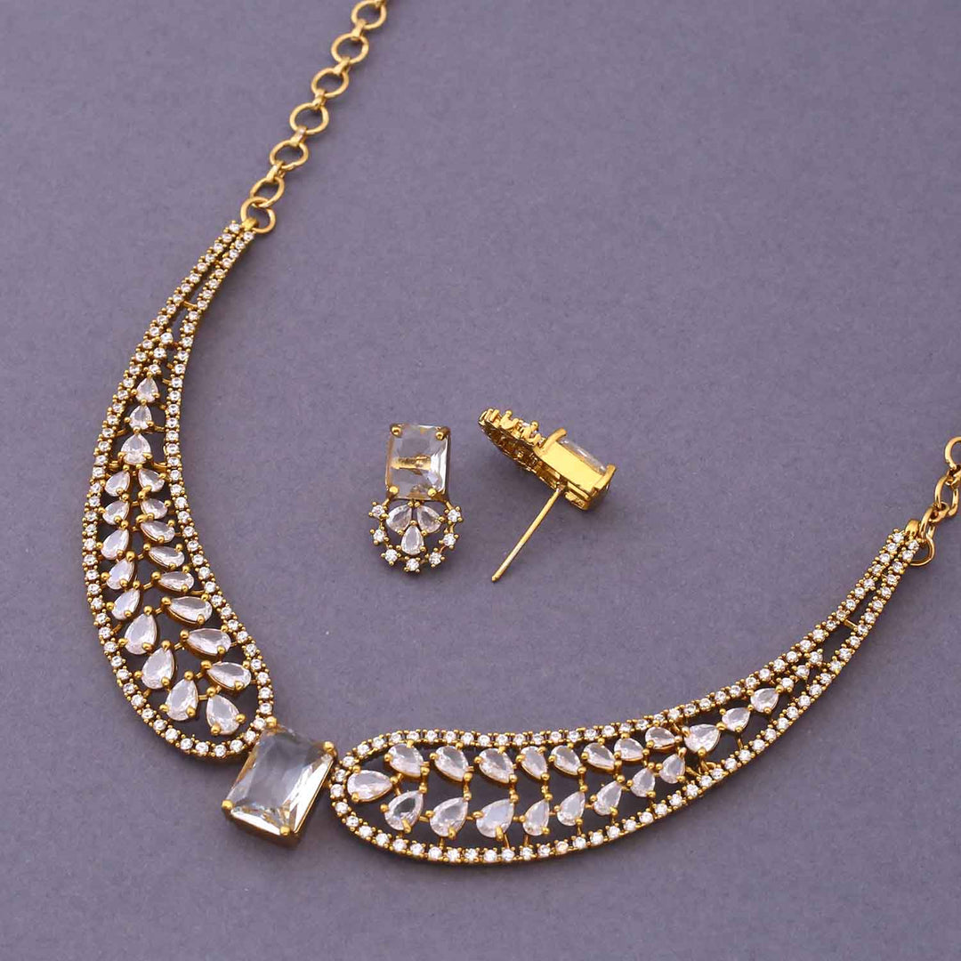Golden Elsie Hasli Victorian Jewellery Set- New Arrival