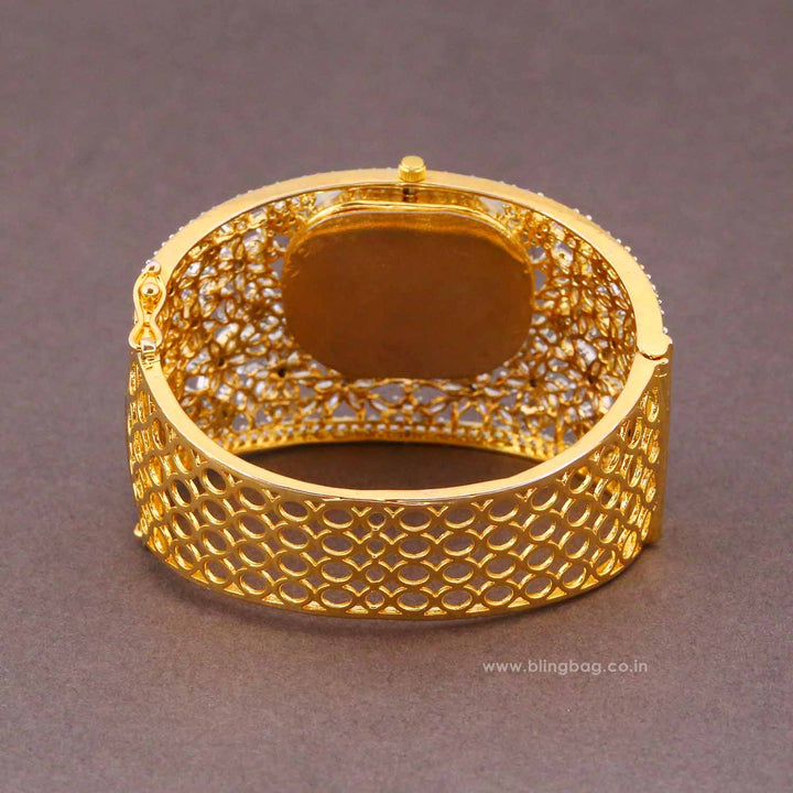 Golden Emmabella Zirconia Watch