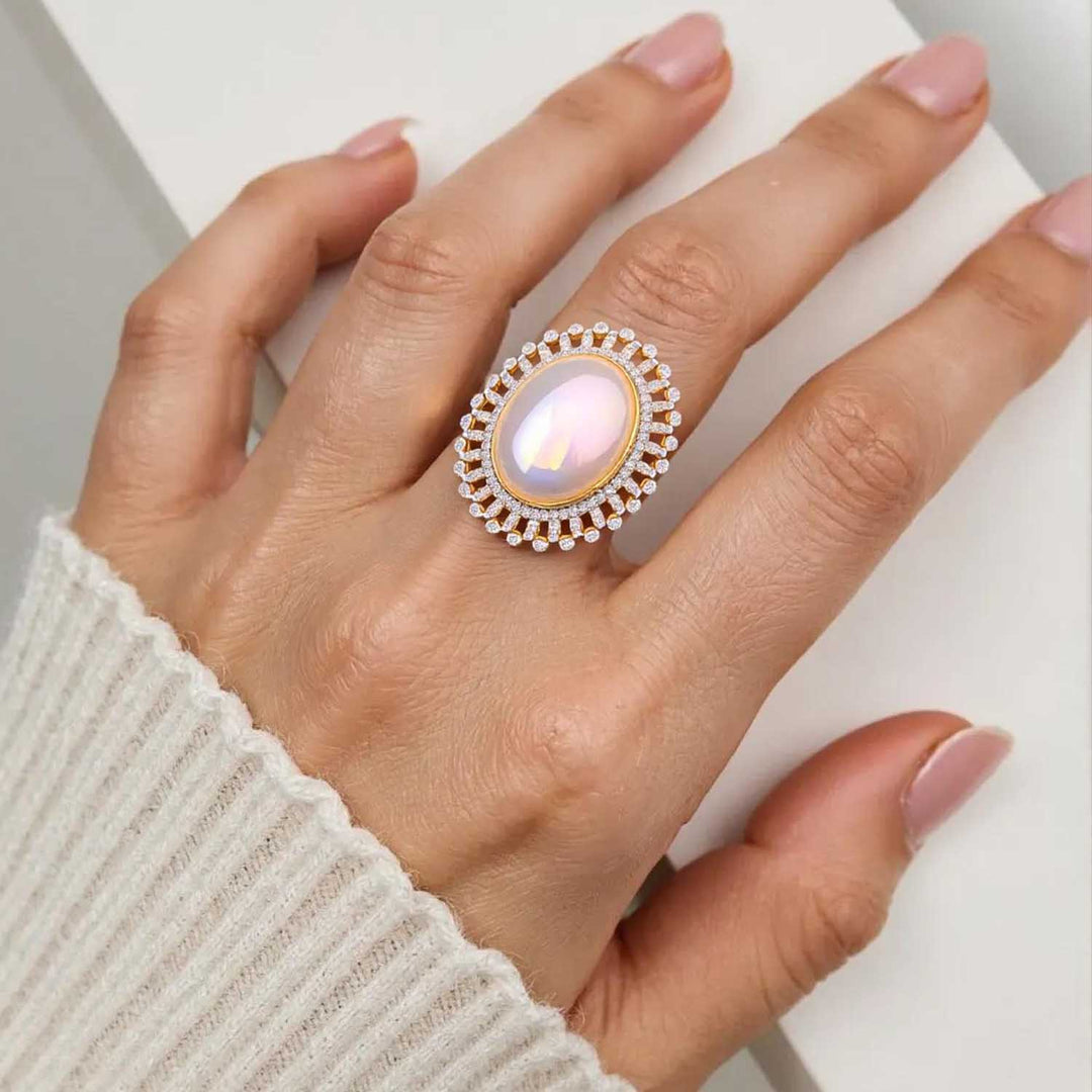 Golden Emmie Adjustable Ring