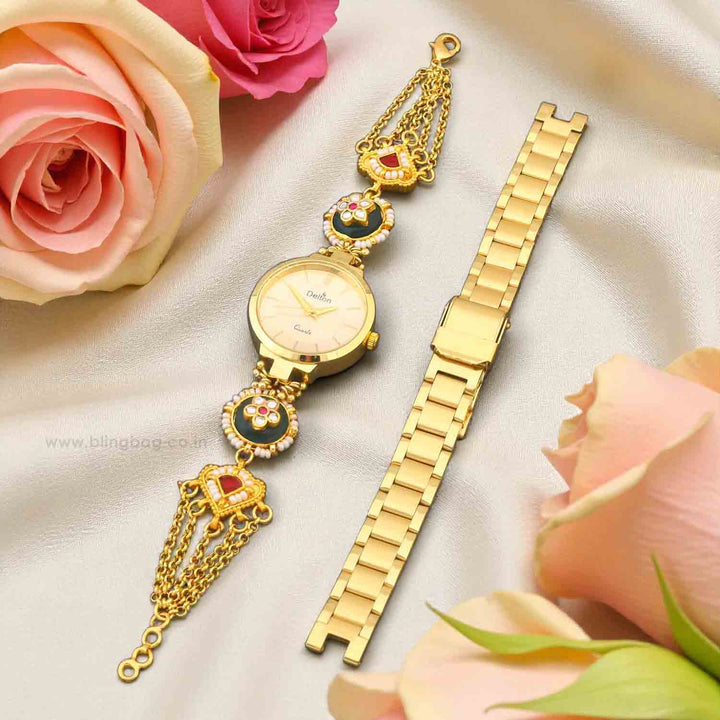 Blingbag Golden Enchant Zenia Watch