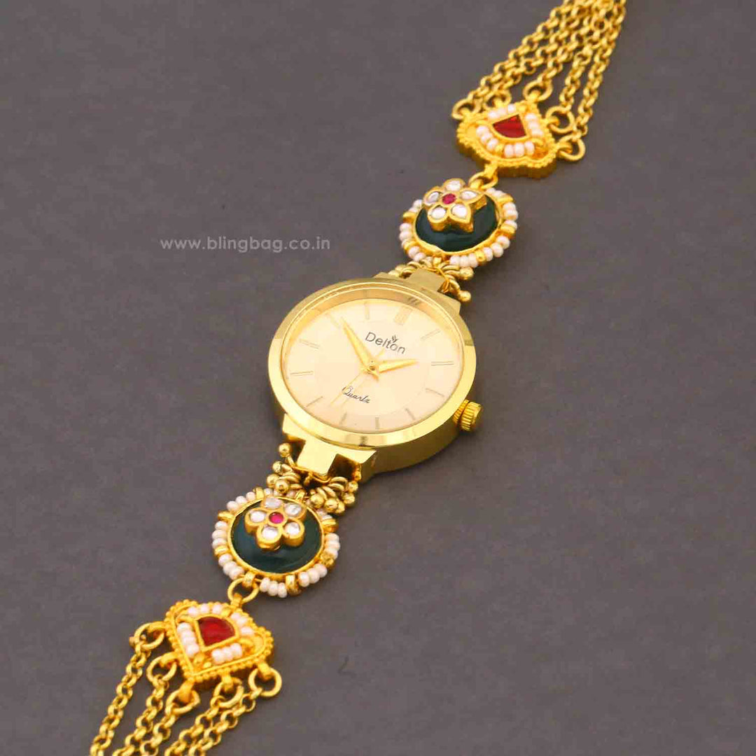 Blingbag Golden Enchant Zenia Watch